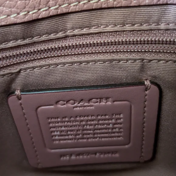 Coach Elle Bucket Bag in Mauve - Picture 9 of 9